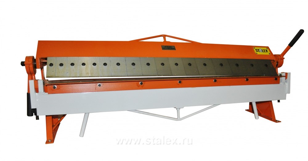 Фото 15 - Станок листогибочный ручной сегментный  STALEX W1.5x1260A.