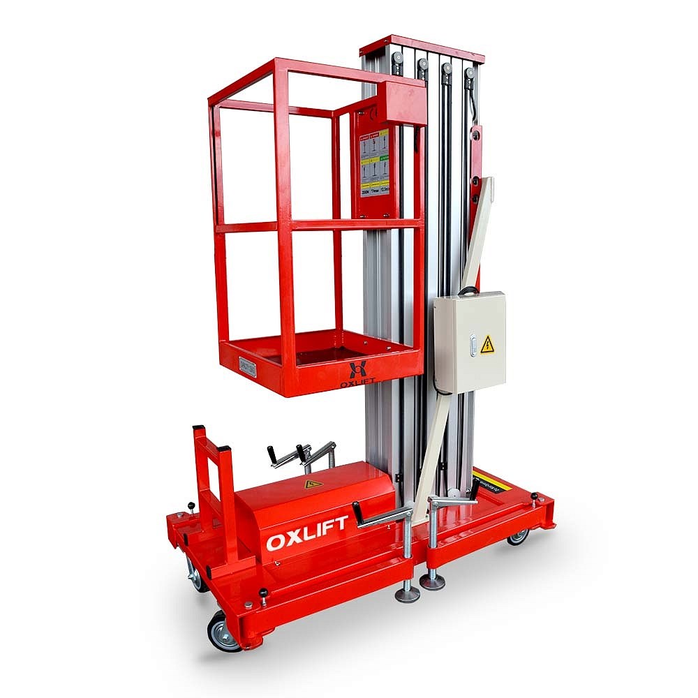 Фото 37 - Телескопический Одномачтовый Подъемник ZX-1-100 OXLIFT 10 м 125 кг.