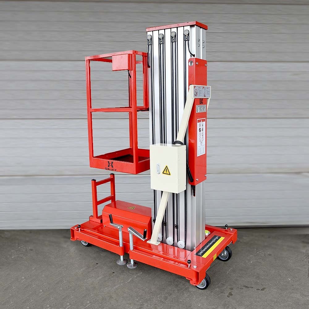 Фото 39 - Телескопический Одномачтовый Подъемник ZX-1-100 OXLIFT 10 м 125 кг.