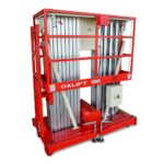 Фото 24 - Телескопический Двухмачтовый Подъемник ZX-2-140 OXLIFT 14 м 150 кг.