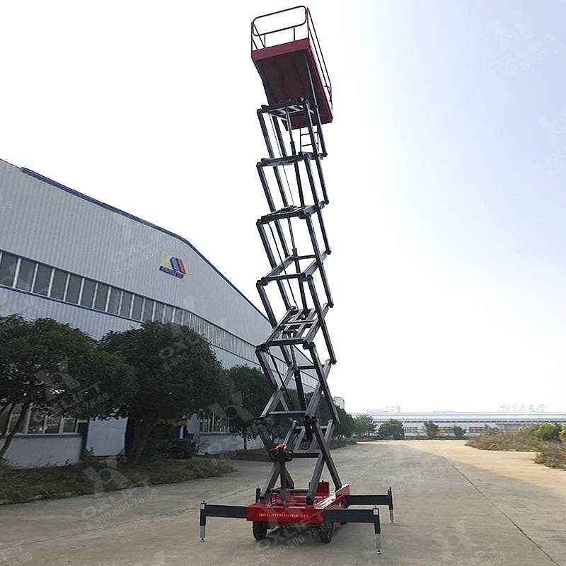 Фото 76 - Самоходный Ножничный Подъемник QZ-030-160 OXLIFT 300 кг 16 м.