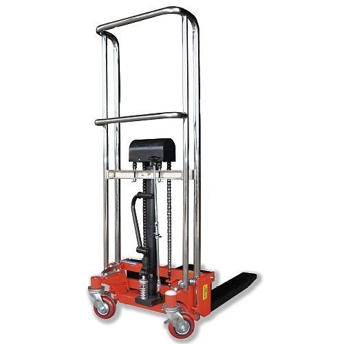 Фото 35 - Гидравлический Штабелер с Подъемной Платформой HS4013 OXLIFT 400 кг 1,3 м.