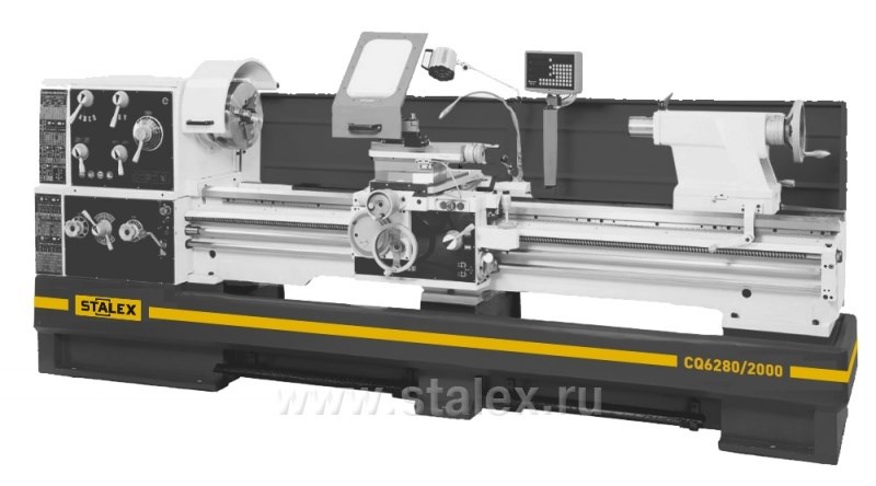 Фото 36 - Станок токарно-винторезный STALEX CQ6280/2000 (Аналог токарного станка 16К40, ДИП400).