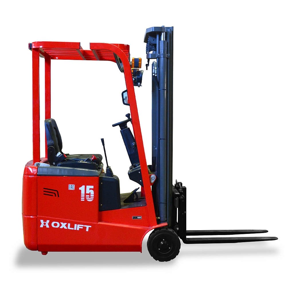 Фото 15 - Мини Электропогрузчик OXLIFT MPX15 h3 4500 мм с боковым смещением каретки.