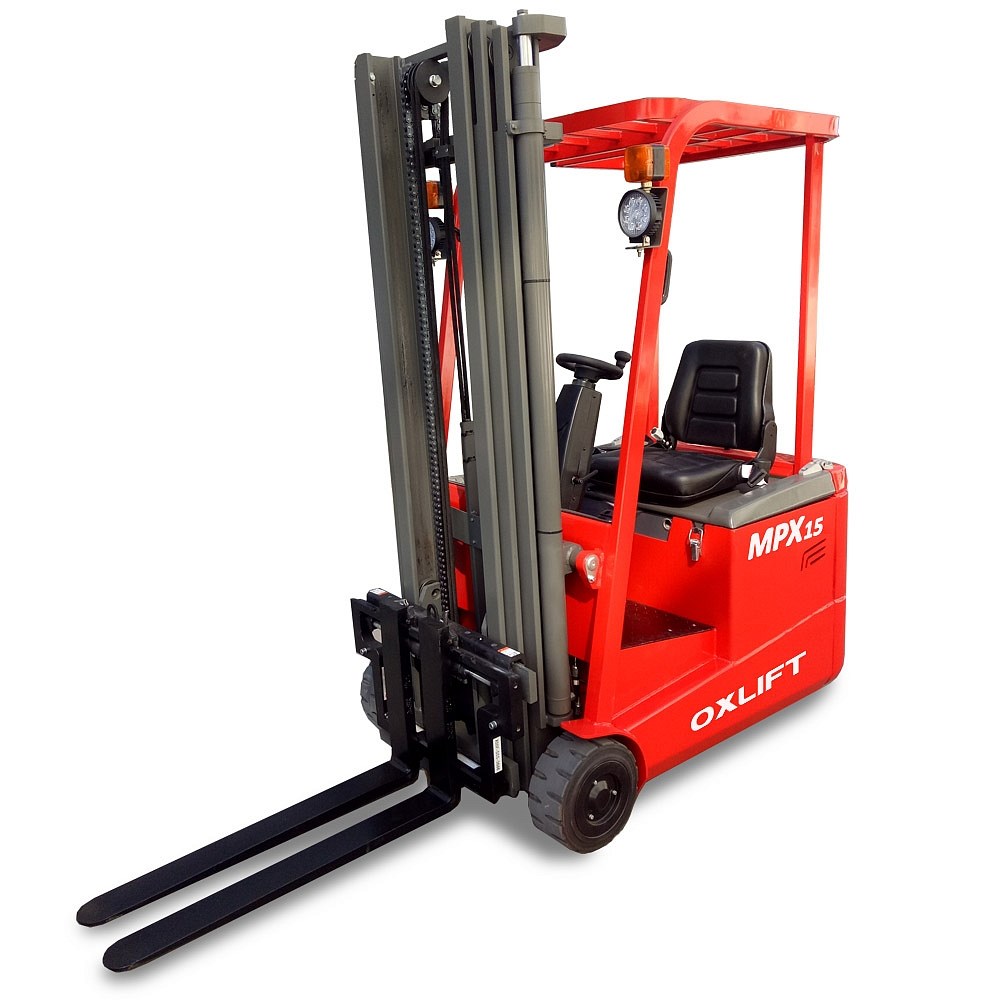 Фото 16 - Мини Электропогрузчик OXLIFT MPX15 h3 3500 мм с боковым смещением каретки.