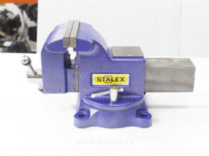 Фото 21 - Тиски слесарные «Гризли» STALEX 100Х100 мм.
