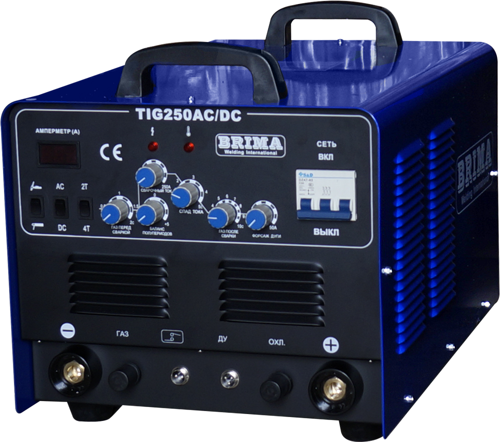 Фото 59 - Установка аргонодугой сварки BRIMA TIG-250 AC/DC (220B).