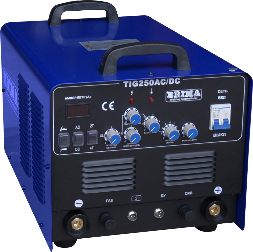 Фото 61 - Установка аргонодугой сварки BRIMA TIG-250 AC/DC (220B).
