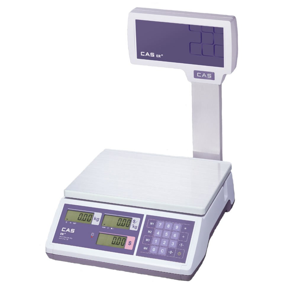 Фото 29 - Весы торговые CAS ER JR-15CBU.