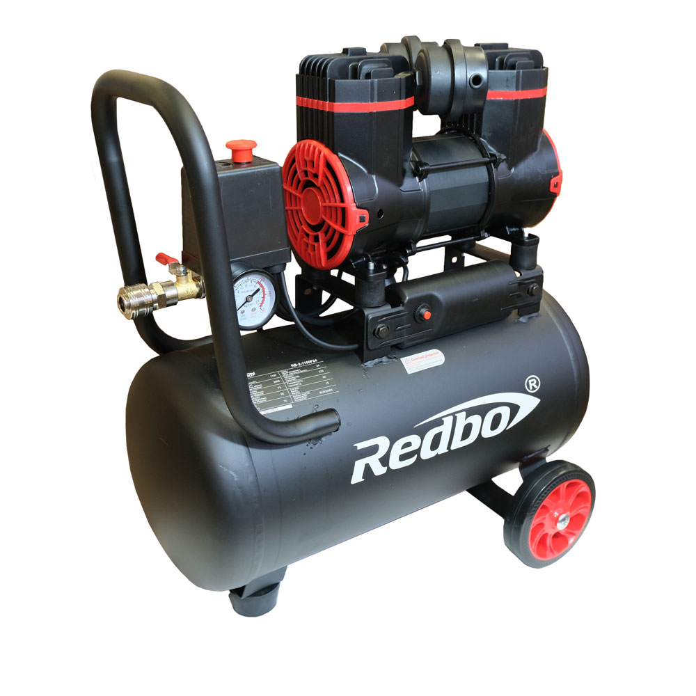 Фото 24 - Компрессор безмасляный Redbo RB-2-1100F24.