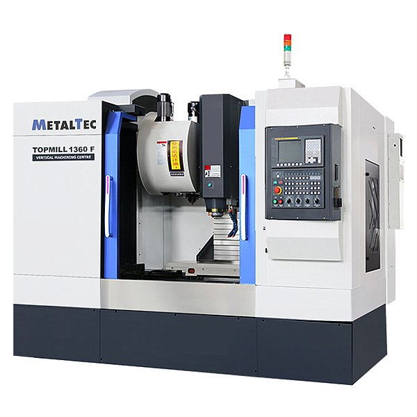 Фото 1 - MetalTec TOPMILL 1360F (4-ось) вертикальный обрабатывающий центр с ЧПУ.