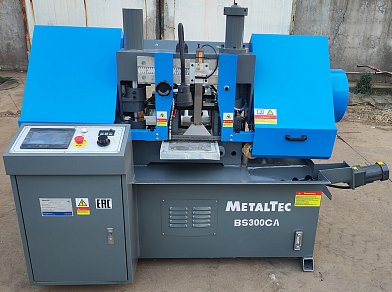 Фото 81 - MetalTec BS 300 ZA автоматический колонный ленточнопильный станок.