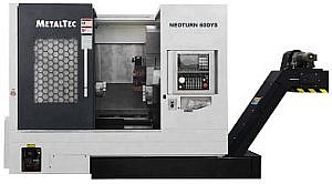 Фото 7 - MetalTec NeoTurn 60DYS (Syntec)- Токарный станок ЧПУ с наклонной станиной и противошпинделем.