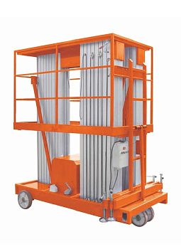 Фото 1 - ПОДЪЕМНИК МАЧТОВЫЙ ТЕЛЕСКОПИЧЕСКИЙ 250 КГ 14 М TOR GTWY14-320 AC 220V 3-МАЧТОВЫЙ (ОТ СЕТИ) (G).