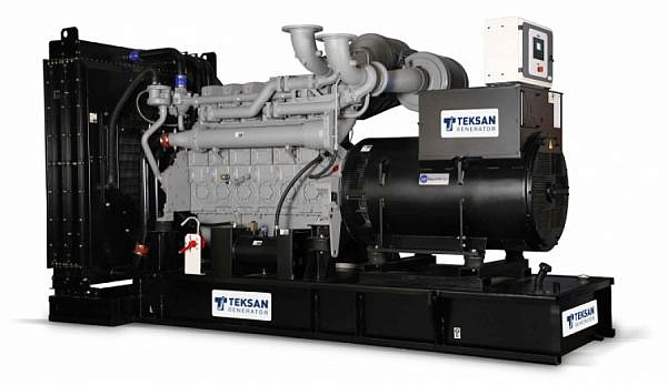 TJ1400MS5C дизельный генератор Teksan 1000 кВт Открытая на двигателе MITSUBISHI / S12R PTA