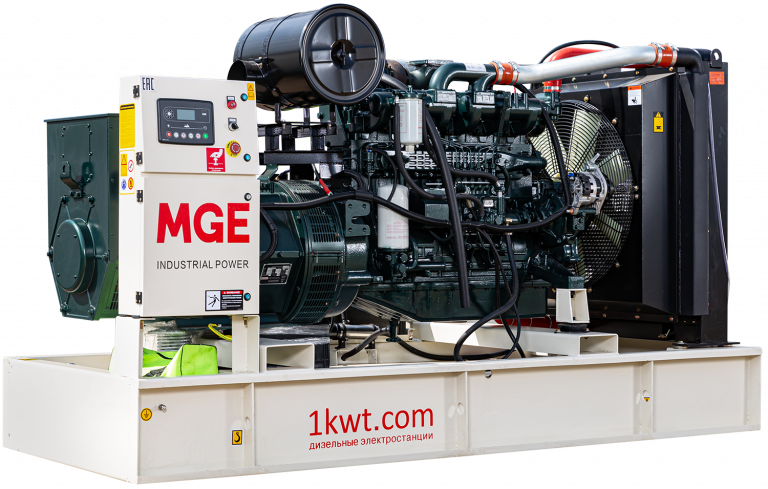 Фото 3 - P150DN дизельный генератор MGE 150 кВт Открытая на двигателе Doosan / P086TI.