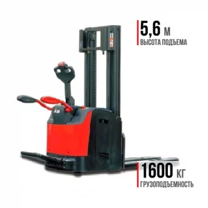 Фото 10 - Штабелер с платформой премиум HC CDD16-AC1S VFH550.
