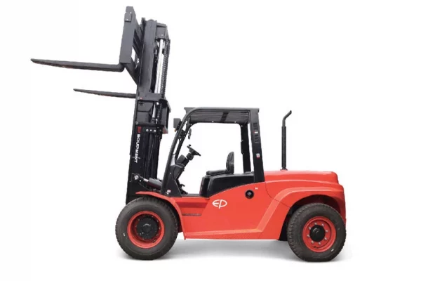 Фото 61 - Погрузчик вилочный дизельный EP Equipment CPCD80T8 OPTIMAL SERIES (Chaochai, 2W330, POS, PT, кабина с отопителем).
