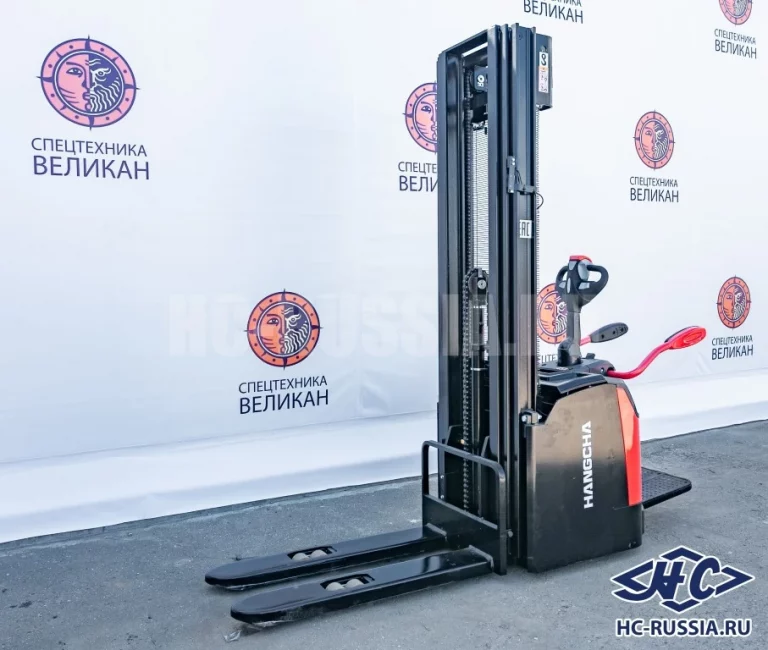 Фото 2 - Штабелер с платформой премиум HC CDD16-AC1S VFH550.