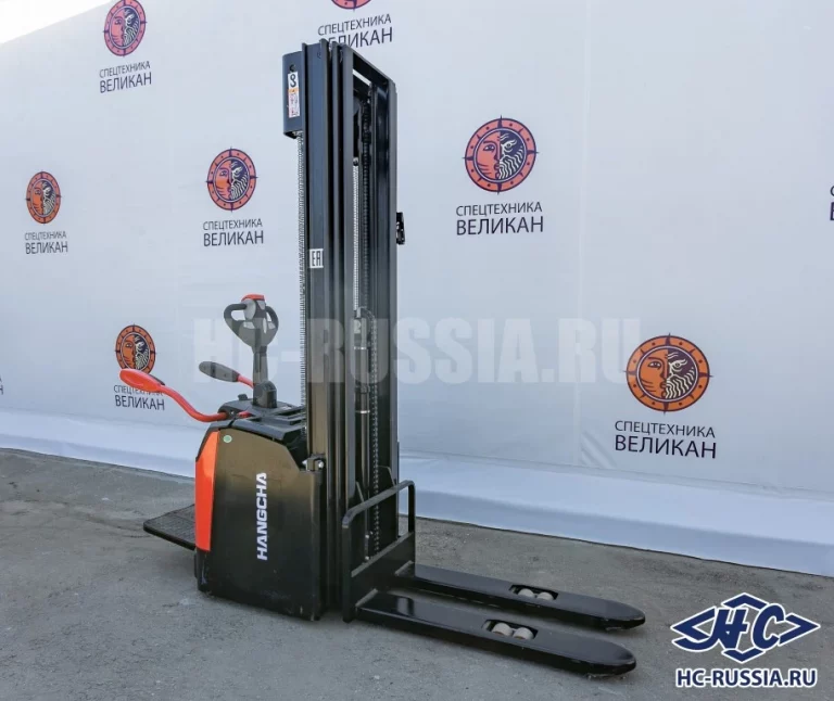 Фото 6 - Штабелер с платформой премиум HC CDD16-AC1S VFH550.