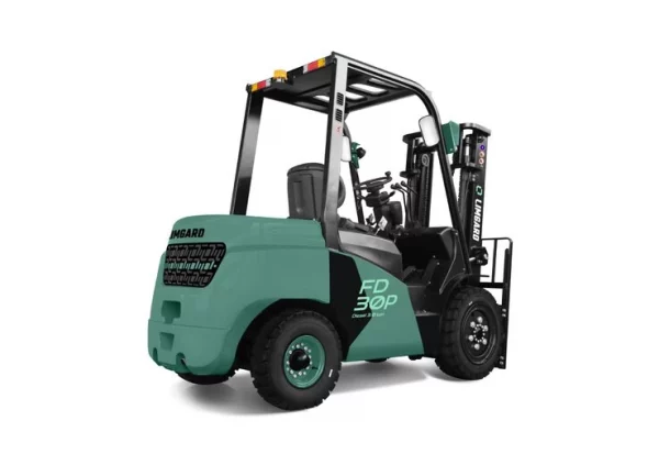 Фото 9 - Погрузчик вилочный дизельный LIMGARD FD30P (Mitsubishi, 3F480, SS, ST, верхний выхлоп, кабина с отопителем).